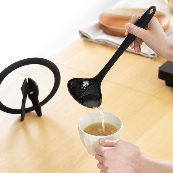 TOUCH st シリコーンシェル型お玉<大>(BLACK)