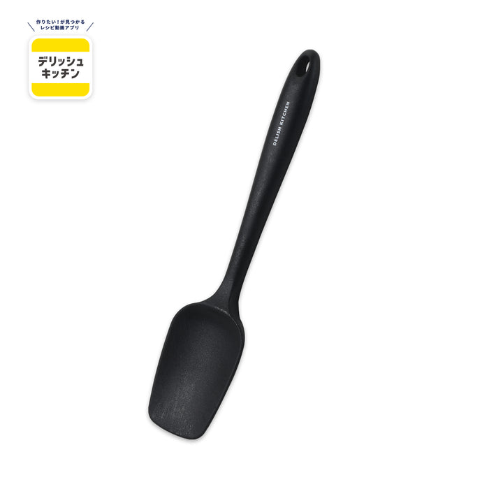 デリッシュキッチン シリコーン料理スプーンクリーナー＜大＞(BK)
