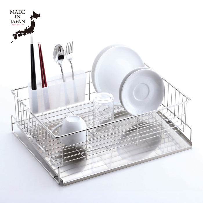 メイドインジャパン 18-8ステンレス製水切りバスケット