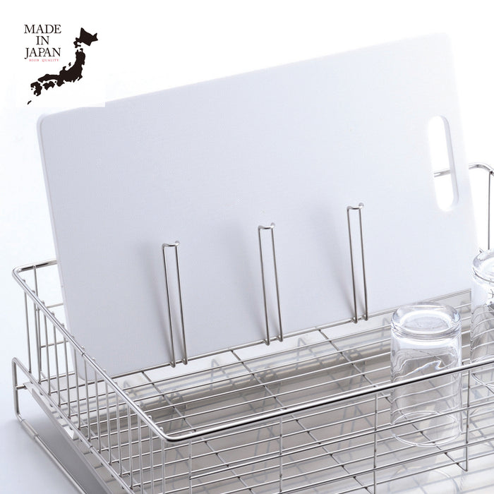 メイドインジャパン 18-8ステンレス製まな板･グラスハンガー