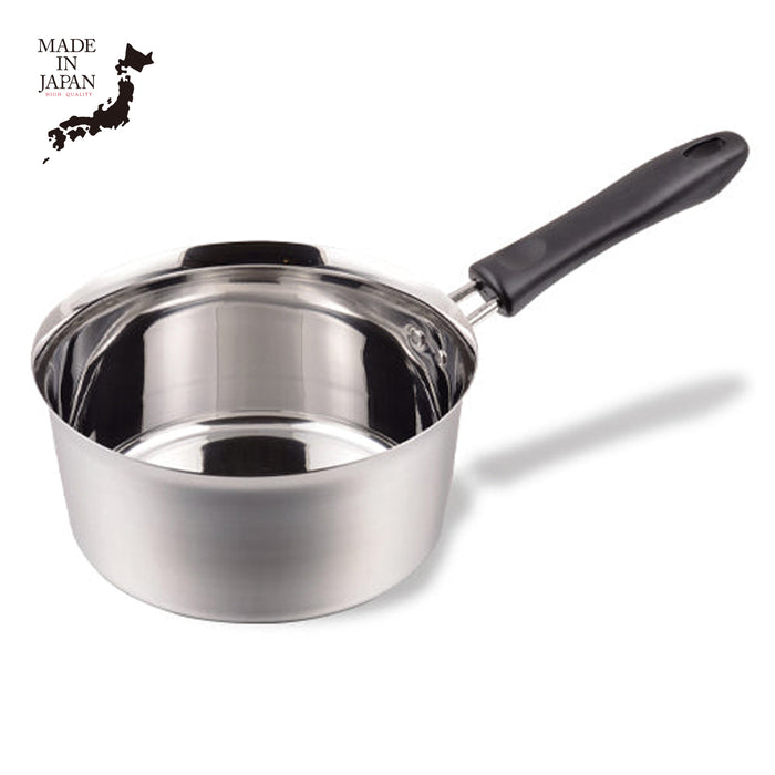 メイドインジャパン ステンレス製注ぎやすい行平鍋20cm