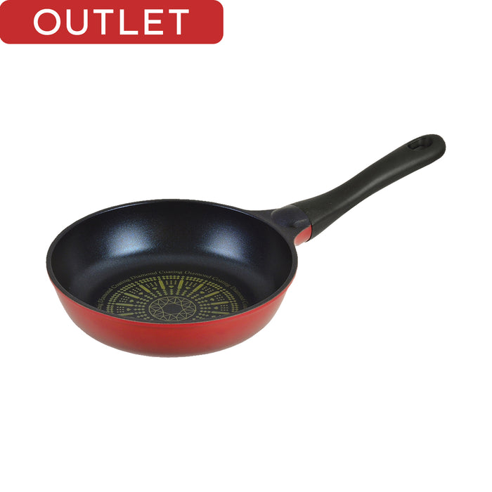 【アウトレット】超軽いダイヤモンドコート フライパン20cm