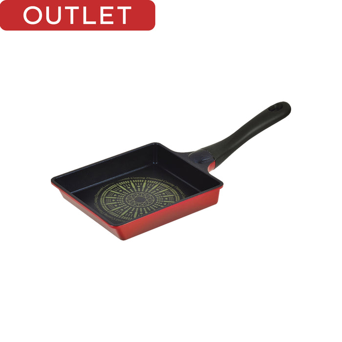 【アウトレット】超軽いダイヤモンドコート 玉子焼<L>