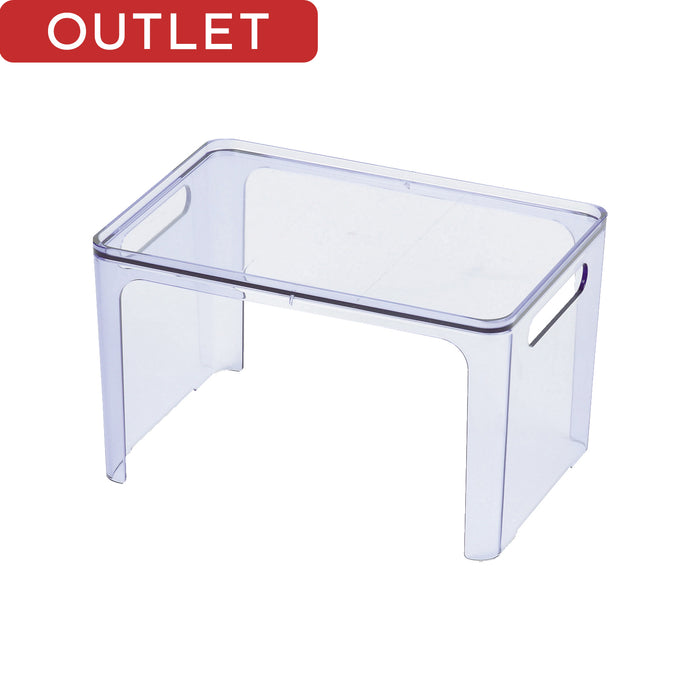 【アウトレット】アクリア スタッキングシェルフ<ミニ>(ブルー)