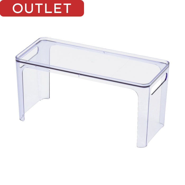 【アウトレット】アクリア スタッキングシェルフ<スリム>(ブルー)