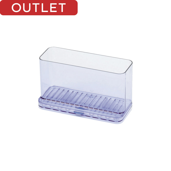 【アウトレット】アクリア 洗剤･スポンジラック(ブルー)