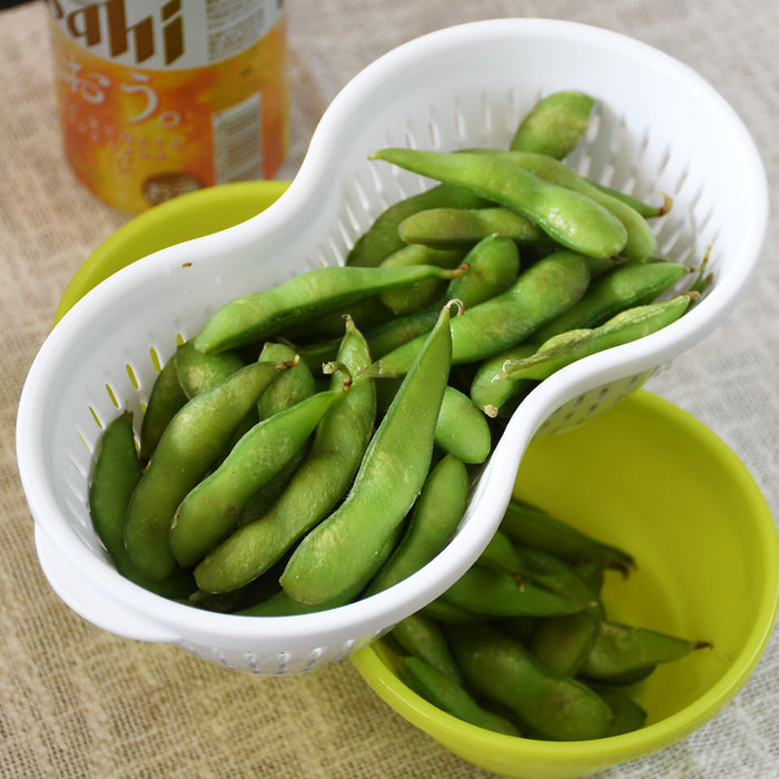 食の幸 枝豆の器(ザル･ボウル)