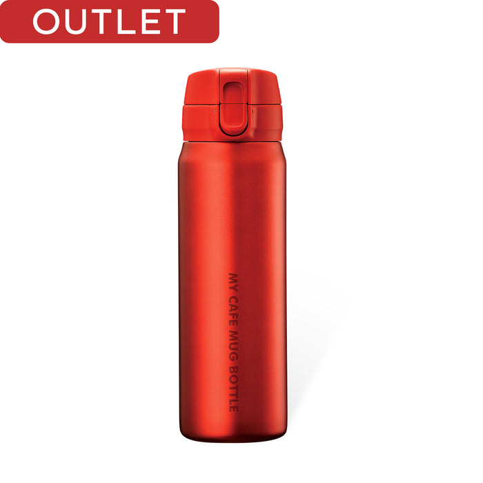 【アウトレット】マイカフェマグ ワンタッチマグボトル500(マットレッド)