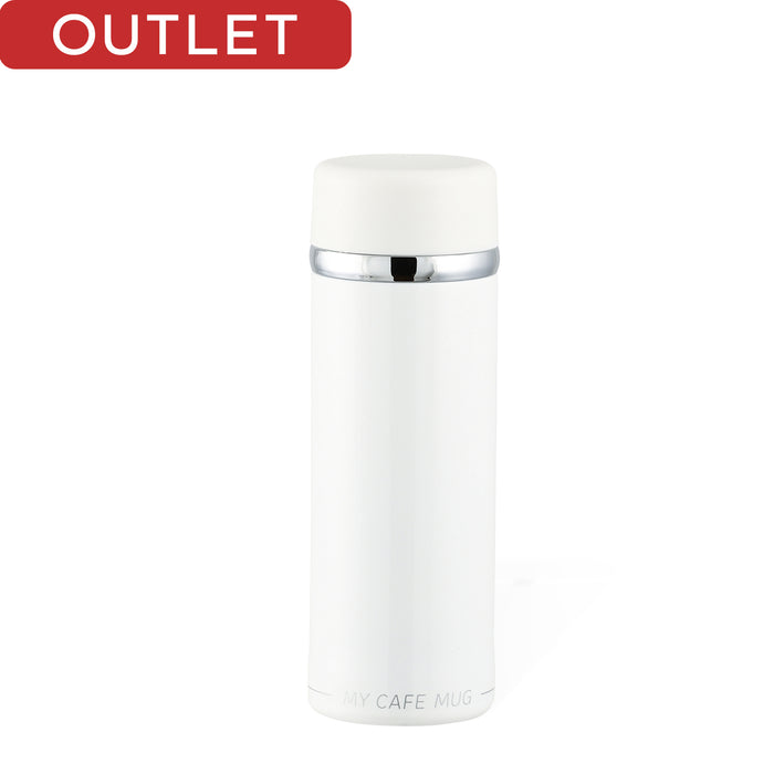 【アウトレット】マイカフェコンパクトマグ300(ホワイト)