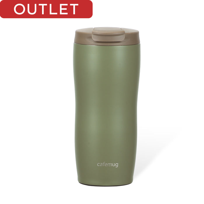 【アウトレット】カフェマグ フタ付タンブラー360(スモーキーグリーン)
