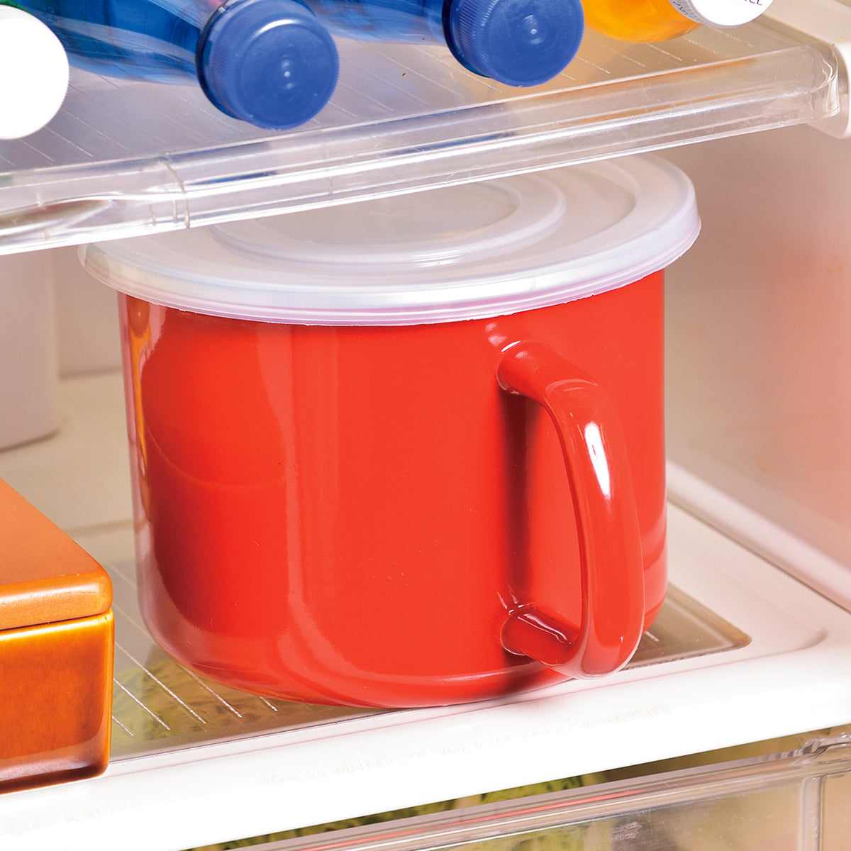 クラッソ IH対応深型片手クックポット14cm（レッド） — PEARL LIFE