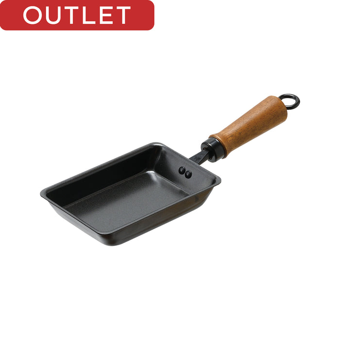 【アウトレット】プチッと 鉄製玉子焼9.5×15cm