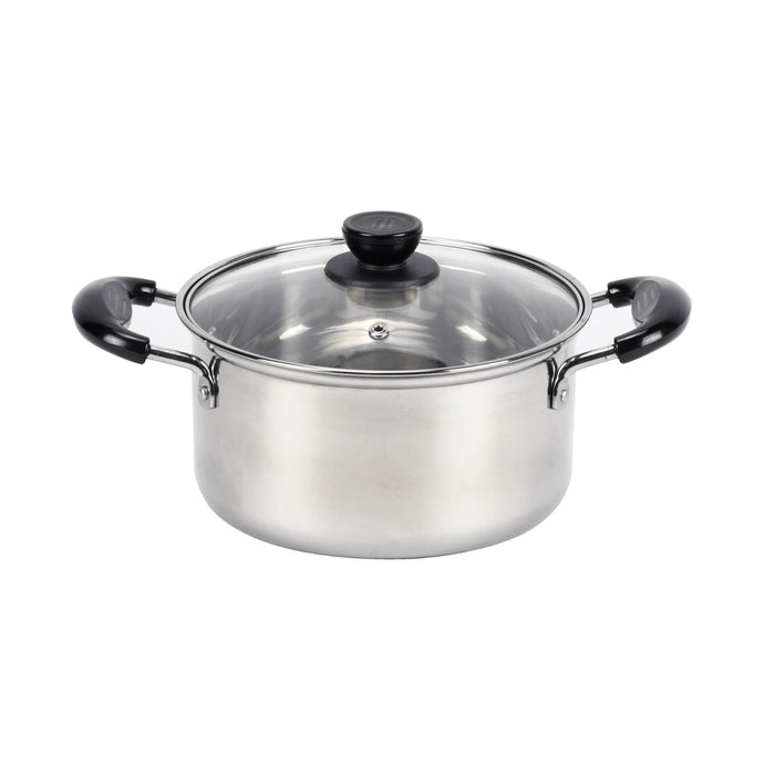 オンリーワン･ステージ ステンレス製G蓋付両手鍋18cm