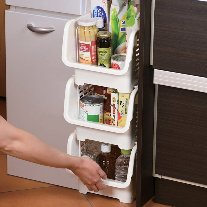 オンリーワン･ステージ PCキッチンストッカー3個組