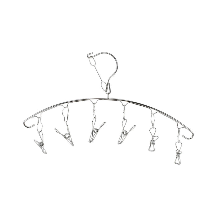 メタリア ステンレス製ピンチハンガー6ピンチ