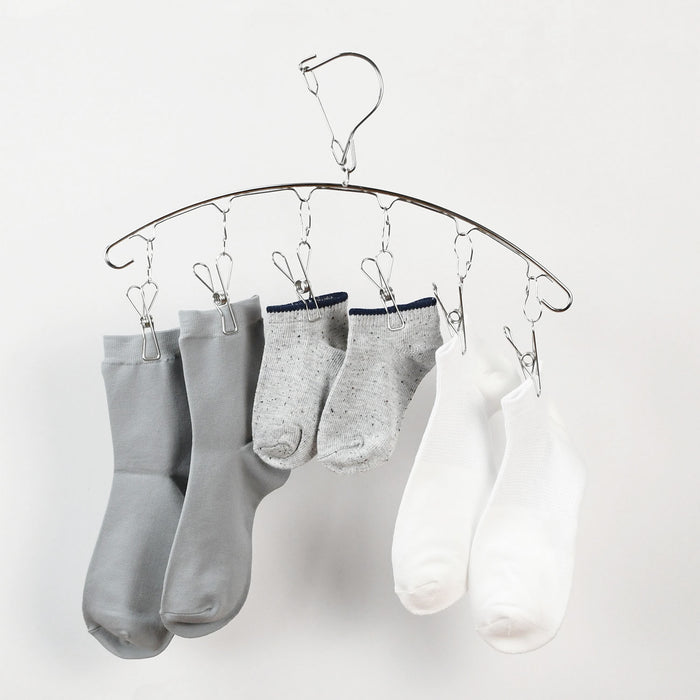 メタリア ステンレス製ピンチハンガー6ピンチ