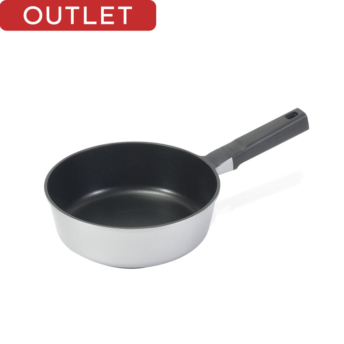 【アウトレット】チーノ ふっ素加工ダイキャストIH対応深型フライパン22cm