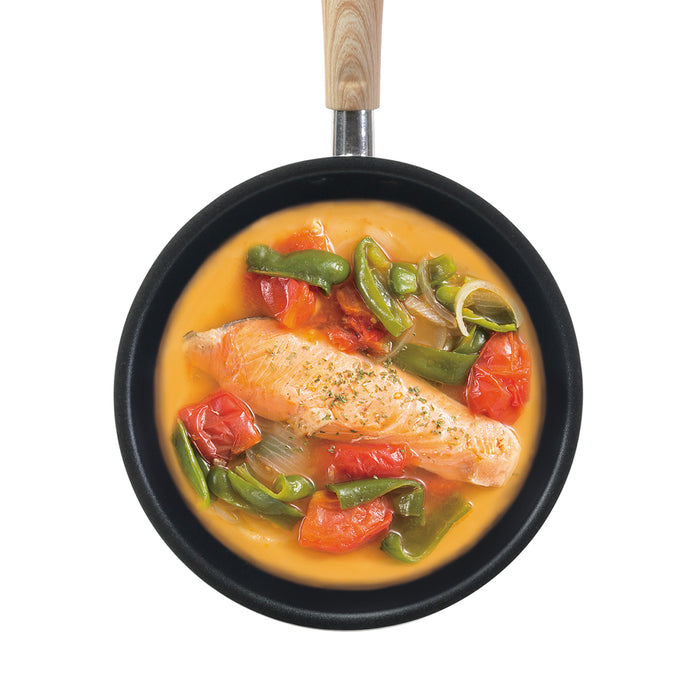 ナチュラルクックピュア ふっ素加工IH対応いため鍋20cm(ピンク)