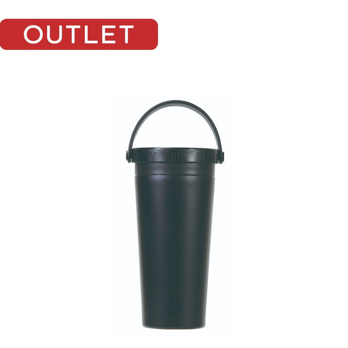 【アウトレット】カフェマグ トートタンブラー500(ブラック)
