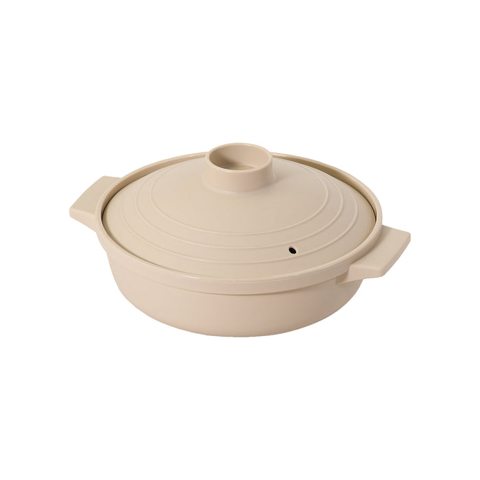 レンジでつくる すき焼き･寄せ鍋(ベージュ)