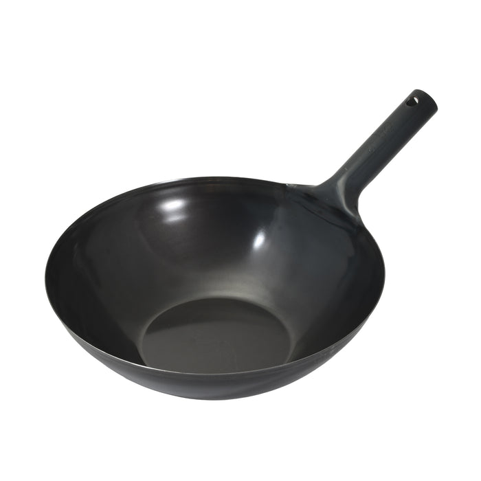 鉄製IH対応底平北京鍋33cm