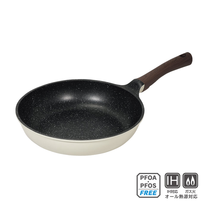 丈軽マーブルコート IH対応フライパン28cm