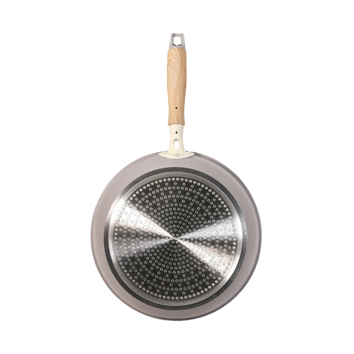 ハルミック セラミック加工IH対応軽量フライパン26cm(ペールパープル)