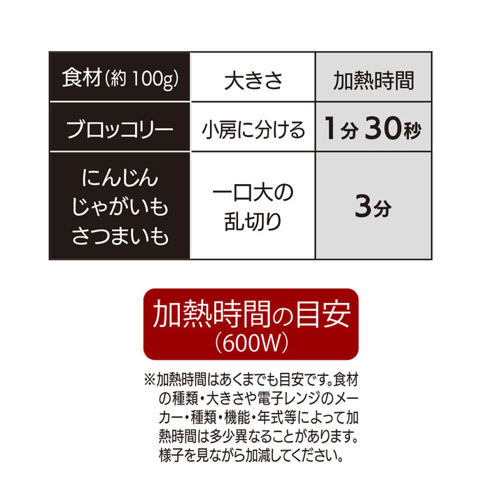 レンジで作る スチームバッグ<M>(8枚入)