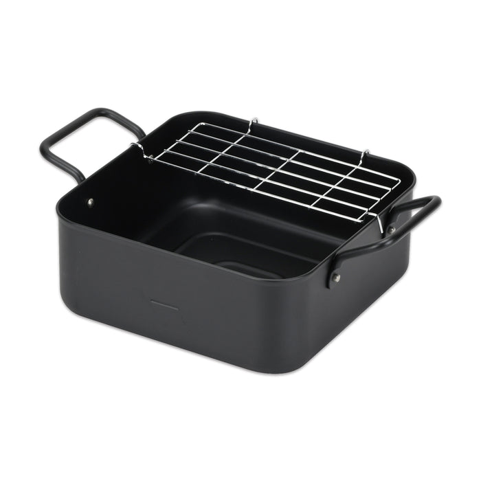 涼味家 広く使えるスクエア天ぷら鍋20cm