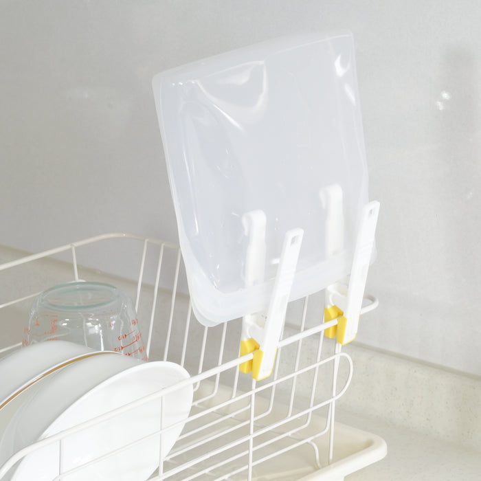 ジップクリア シリコーンバッグ900ml