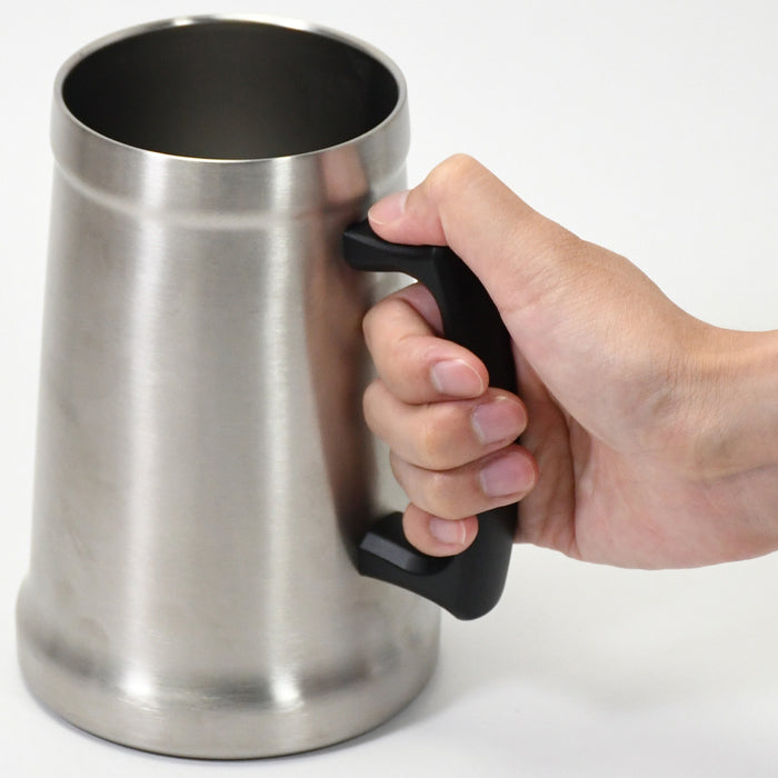 ビンテージバー 真空ジャーマンビアジョッキ1000(サテン)