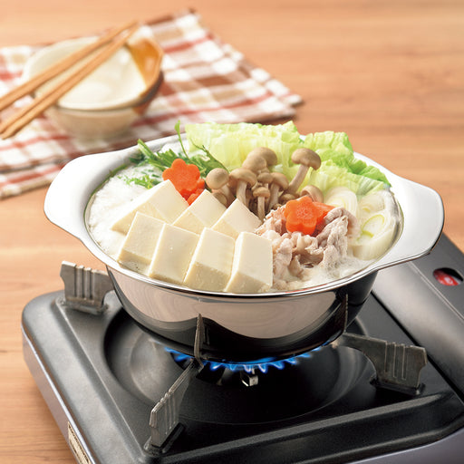 和楽庵 ステンレス製ガラス蓋付よせ鍋20cm — PEARL LIFE 公式