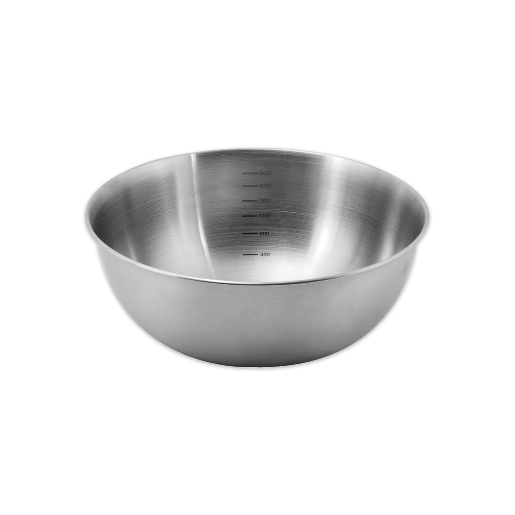 ベーシスライン ステンレス製ボウル24cm(目盛付) — PEARL LIFE 公式