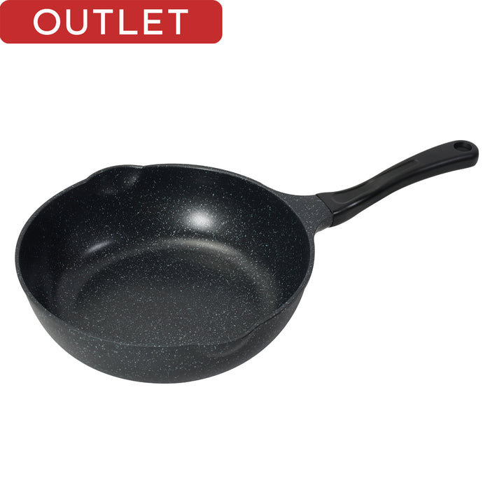 【アウトレット】ストロングマーブル IH対応深型フライパン28cm