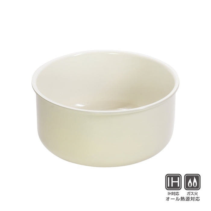 トルティーノ セラミック加工IH対応マルチポット16cm<単品>