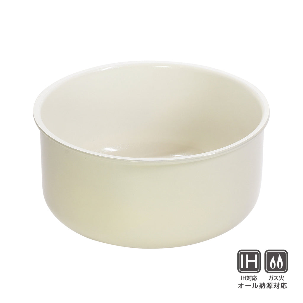 トルティーノ セラミック加工IH対応マルチポット18cm<単品&gt