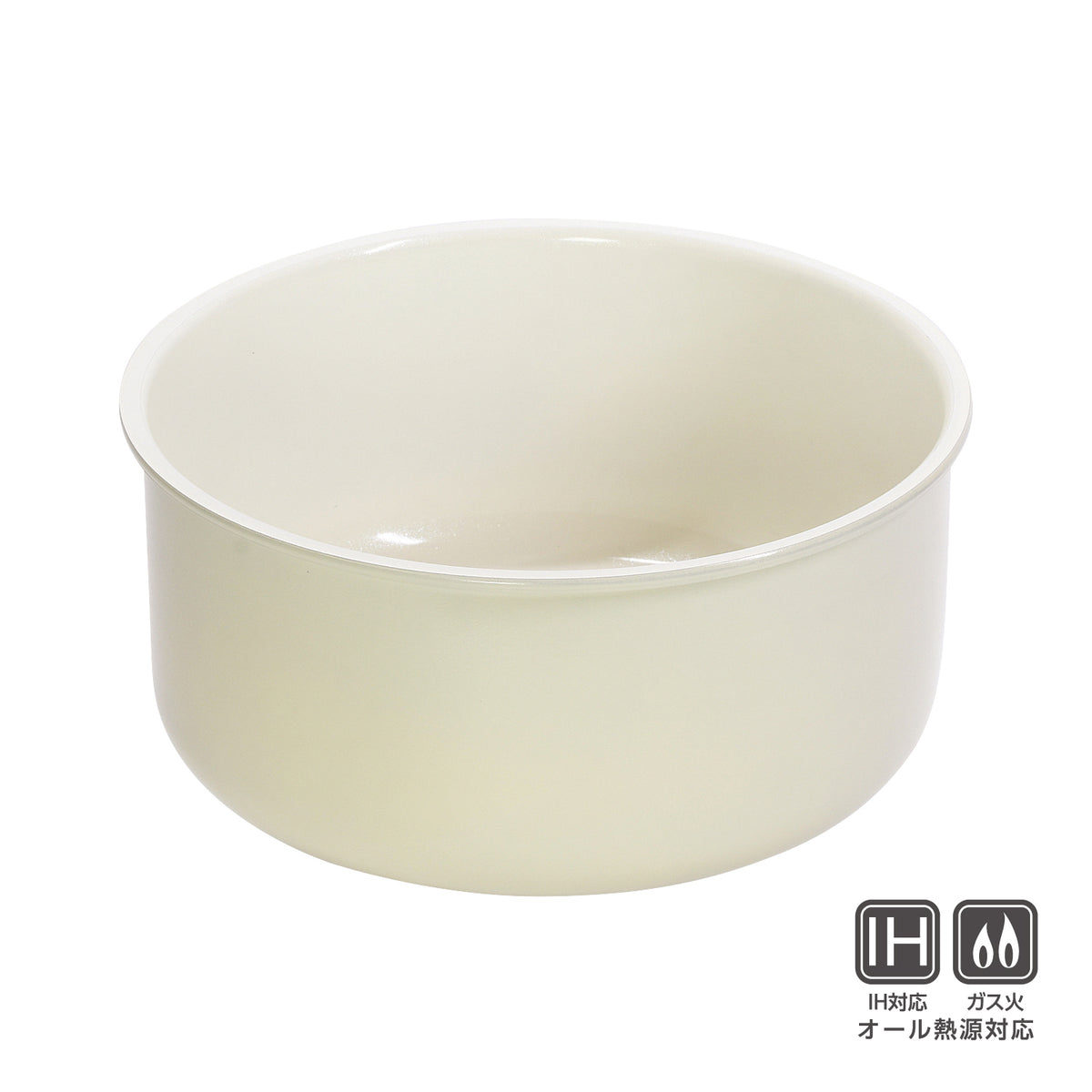 トルティーノ セラミック加工IH対応マルチポット18cm<単品&gt 