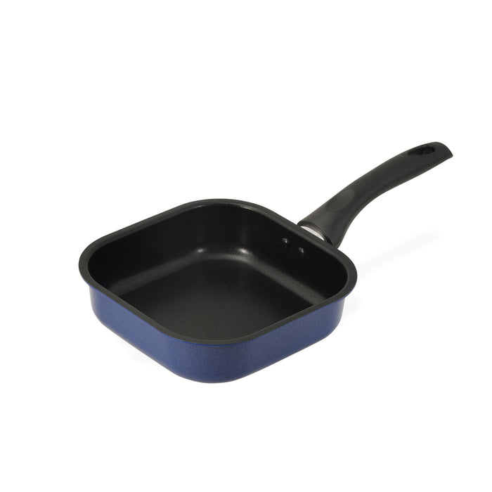 ニューハコパン ふっ素加工IH対応角型フライパン18×18cm