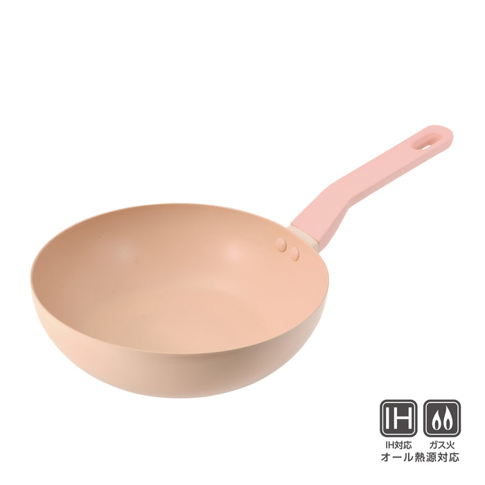 ローサ ふっ素加工IH対応ディープフライパン24cm