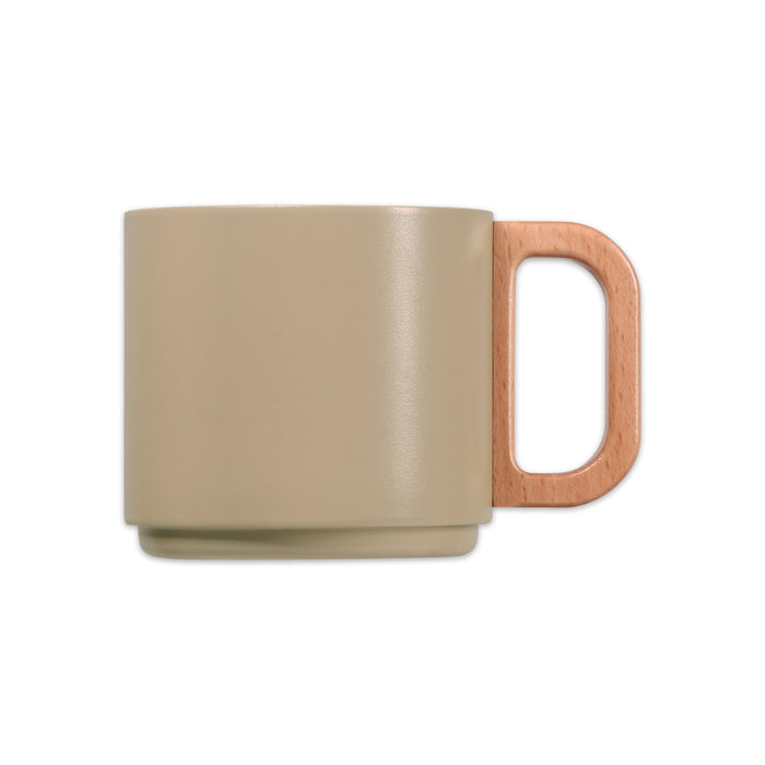 積み重ねられる真空マグカップ350(ベージュ)