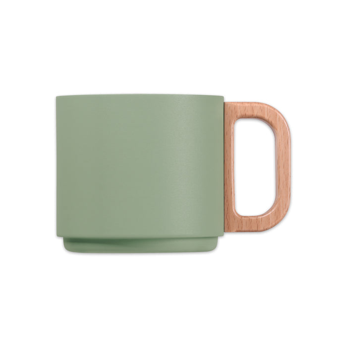 積み重ねられる真空マグカップ350(ブルーグリーン)