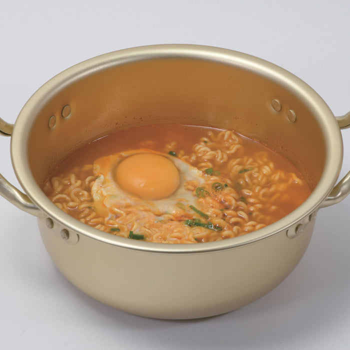 韓味家 アルミ製深型ラーメン鍋18cm