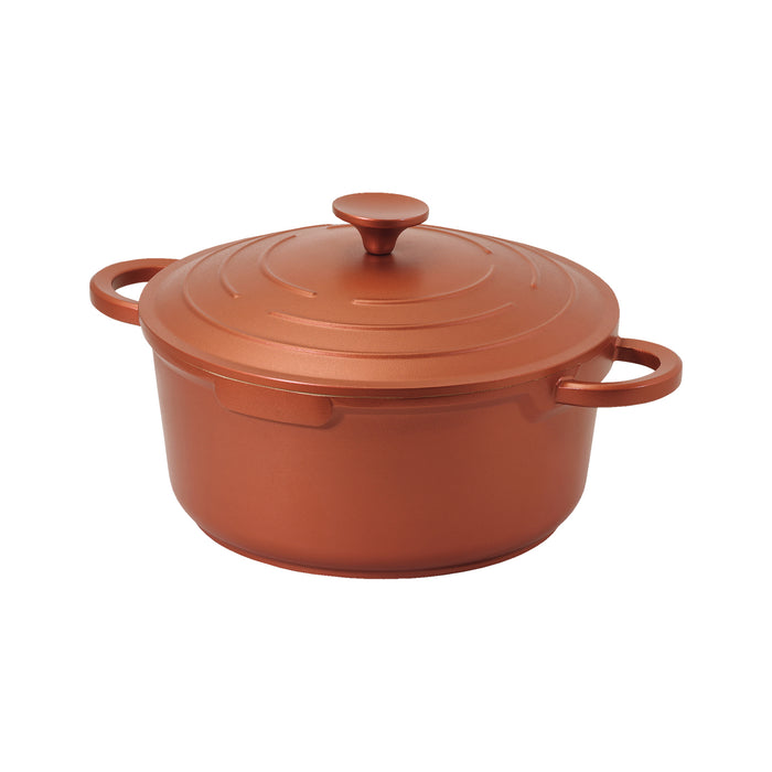 無水調理もできるじっくり煮込み鍋24cm