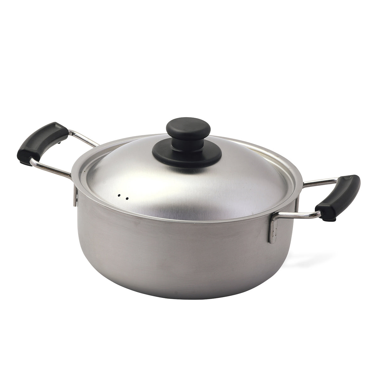 銀河エンボス加工ステンレス製両手鍋20cm — PEARL LIFE 公式オンライン