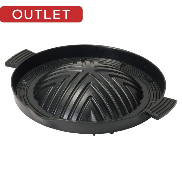 【アウトレット】韓味家 ふっ素加工アルミ鋳物製プルコギグリル28cm