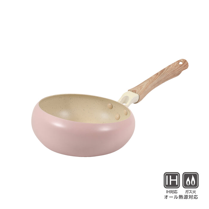 ちゃーぱん マーブルダイヤモンド加工IH対応フライパン20cm