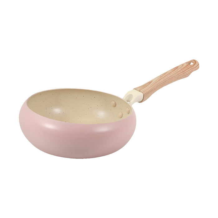 ちゃーぱん マーブルダイヤモンド加工IH対応フライパン22cm