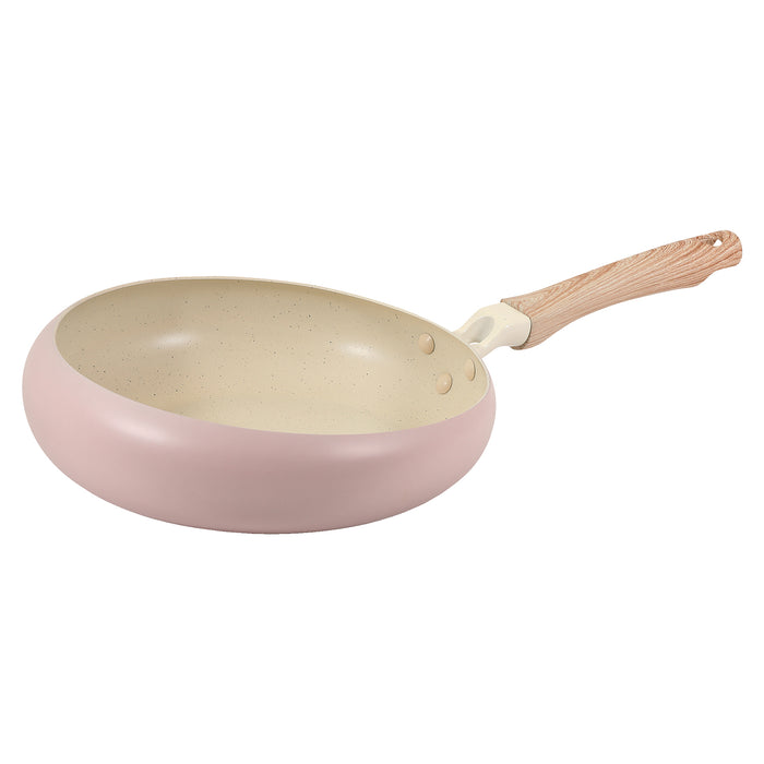 ちゃーぱん マーブルダイヤモンド加工IH対応フライパン26cm