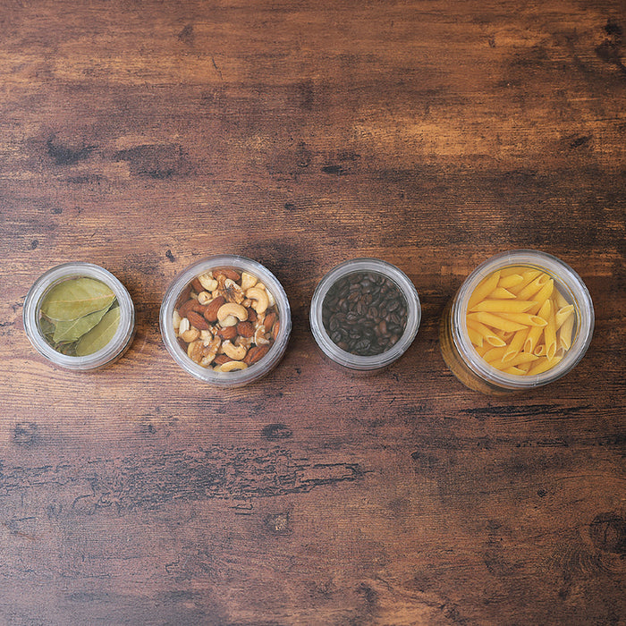 クラルテ ガラス製キャニスター430ml