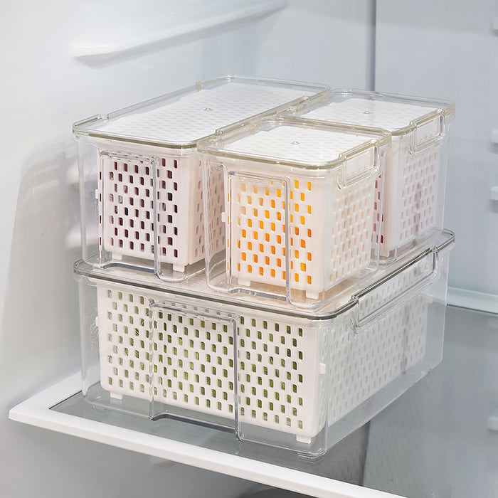 フレッシュスタック ザル付コンテナ2.4L